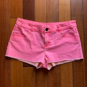 Neon Pink Shorts